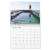 Michigans Westküsten-Leuchttürme Kalender (Feb 2027)