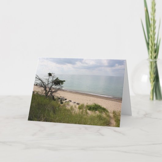 Michigansee Karte (Vorderseite)