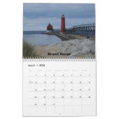 Michigansee-Leuchttürme Kalender (Mär 2026)
