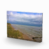 Michigansee, Sheyboygan, WI Fotoblock (Rechts)