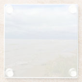 Michigansee, Sheyboygan, WI Glasuntersetzer (Rückseite)