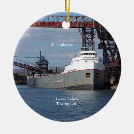 Michipicoten-Ornament Keramikornament (Vorne)