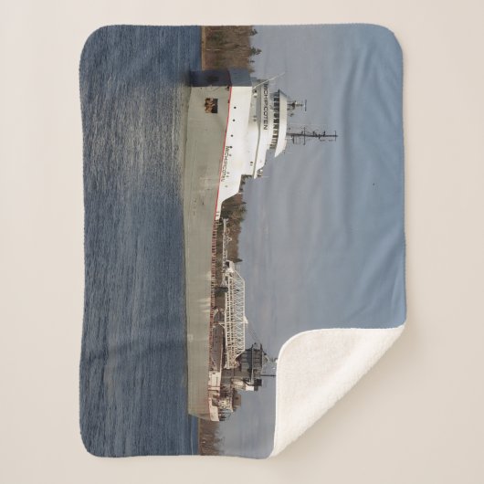 Michipicoten-Sherpa-Decke Sherpadecke (Vorderseite)