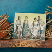 Michoacan-Amerikanische Ureinwohner in traditionel Fotoplatte (Seite)