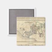 Michoacan, Mexiko 2 Magnet (Vorderseite/Rückseite)