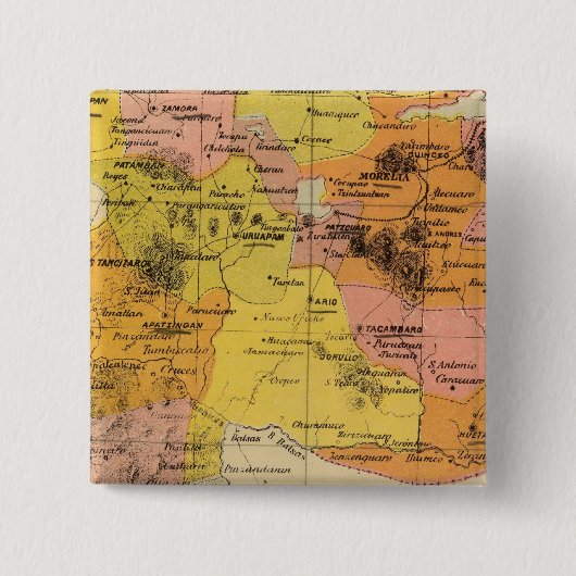 Michoacan, Mexiko Button (Vorderseite)