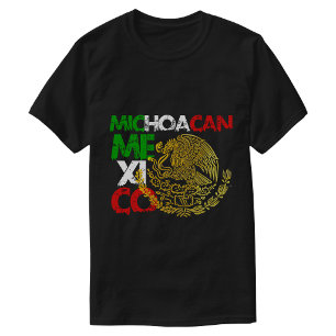 Michoacan Mexiko Flagge T-Shirt
