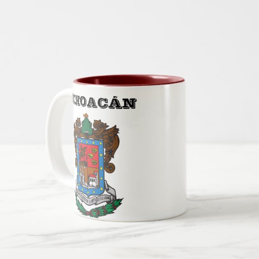 Michoacan, Mexiko-Tasse Zweifarbige Tasse (Vorderseite Links)