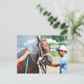 Michonne Postkarte (Stehend Vorderseite)