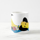 Mick und Faithful Henry Kaffeetasse (Mittel)