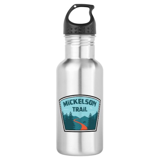 Mickelson Trail Edelstahlflasche (Vorderseite)