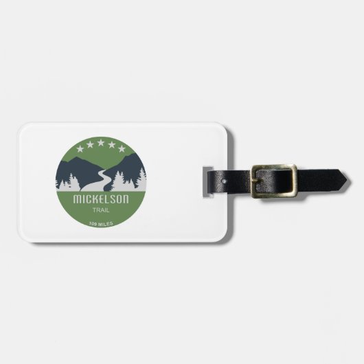 Mickelson Trail Gepäckanhänger (Vorderseite horizontal)