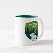 Mickelson Trail Zweifarbige Tasse (VorderseiteRechts)