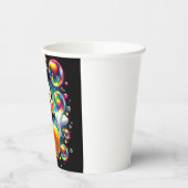 Mickey and Minnie Festive Celebration Colorful Pap Pappbecher (Links)