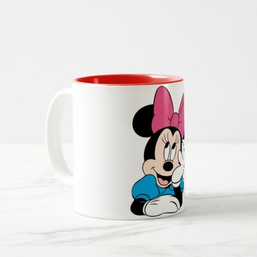Mickey auf Tasse (Vorderseite Links)