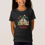 Mickey & Friends Very Merry Christmas Castle Disne T-Shirt (Vorderseite)