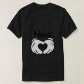 Mickey G-l-o-v-e Couple Shirt 1 (Design vorne)