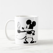 Mickey - Looking in the Mirror (Plane Crazy 1929) Kaffeetasse (Links)