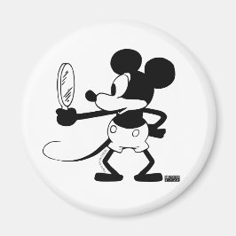 Mickey - Looking in the Mirror (Plane Crazy 1929) Magnet