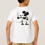 Mickey - Looking in the Mirror (Plane Crazy 1929) T-Shirt (Rückseite)