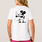 Mickey - Looking in the Mirror (Plane Crazy 1929) T-Shirt (Rückseite)