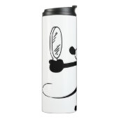 Mickey - Looking in the Mirror (Plane Crazy 1929) Thermosbecher (Nach links gedreht)