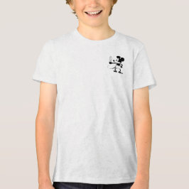 Mickey - Looking in the Mirror (Plane Crazy 1929) Tri-Blend Shirt