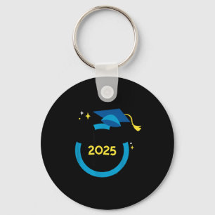 Mickey Maus blaue Abschlussmütze Klasse 2025 Schlüsselanhänger