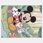 Mickey Maus Decke (Vorderseite (Horizontal))