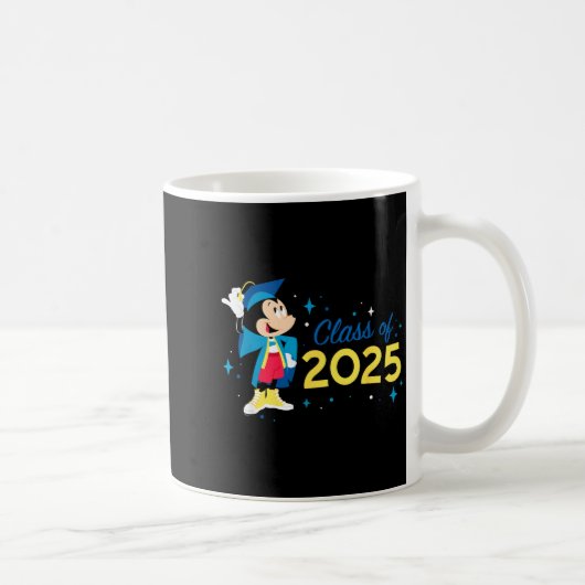 Mickey Maus Mütze & Robe '25 Abschlussklasse o Kaffeetasse (Rechts)