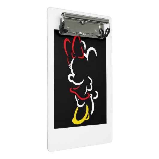 Mickey mini clipboard  klemmbrett (Schrägansicht)