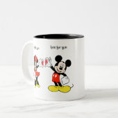 Mickey & Minie TASSE (Vorderseite Links)