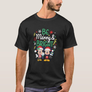 Mickey Minnie Be Merry Bright T-Shirt