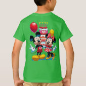 Mickey & Minnie Birthday Bash T-Shirt (Rückseite)