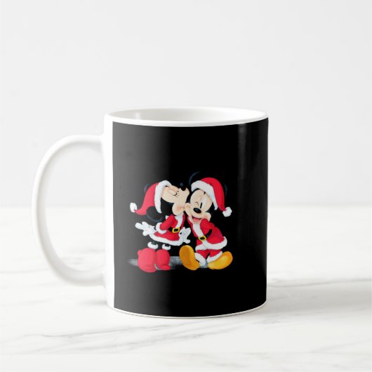Mickey Minnie Jingle Bell Fun  Kaffeetasse (Links)
