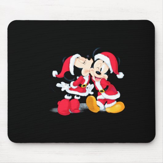 Mickey Minnie Jingle Bell Fun  Mousepad (Vorne)