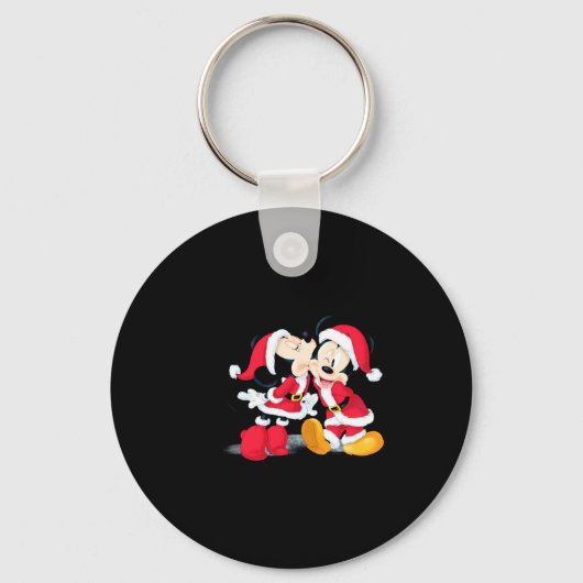 Mickey Minnie Jingle Bell Fun Schlüsselanhänger (Vorderseite)
