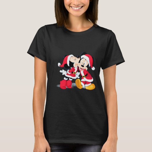 Mickey Minnie Jingle Bell Fun T-Shirt (Vorderseite)