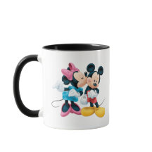 Mickey & Minnie | Kuss auf die Wange