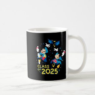 Mickey & Minnie Mouse Abschlussklasse 2025 Kaffeetasse