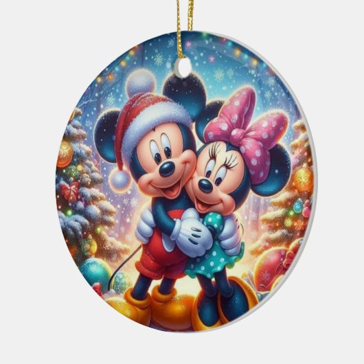 Mickey Minnie Ornament (Links)