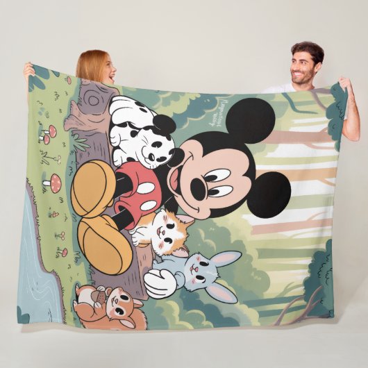 Mickey Mouse Blanket Fleecedecke (Beispiel)