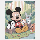 Mickey Mouse Blanket Fleecedecke (Vorderseite)