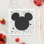 Mickey Mouse Fun Birthday party napkin Serviette (Beispiel)
