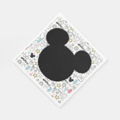 Mickey Mouse Fun Birthday party napkin Serviette (Ecke)