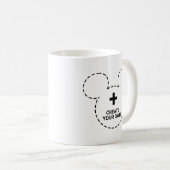 Mickey Mouse Icon Tassen Vorlage (VorderseiteRechts)