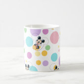Mickey Mouse Polka Dot Baby Shower Kaffeetasse (Mittel)