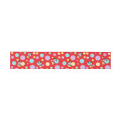Mickey Mouse Polka Dot  red Baby Shower Einladungsbanderole (Flach)