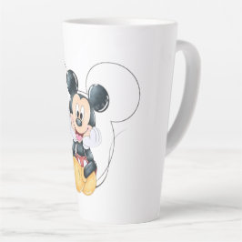 Mickey Mouse Polka Dot  red Baby Shower Milchtasse
