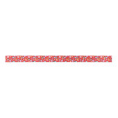 Mickey Mouse Polka Dot  red Baby Shower Satinband (Vorderseite)